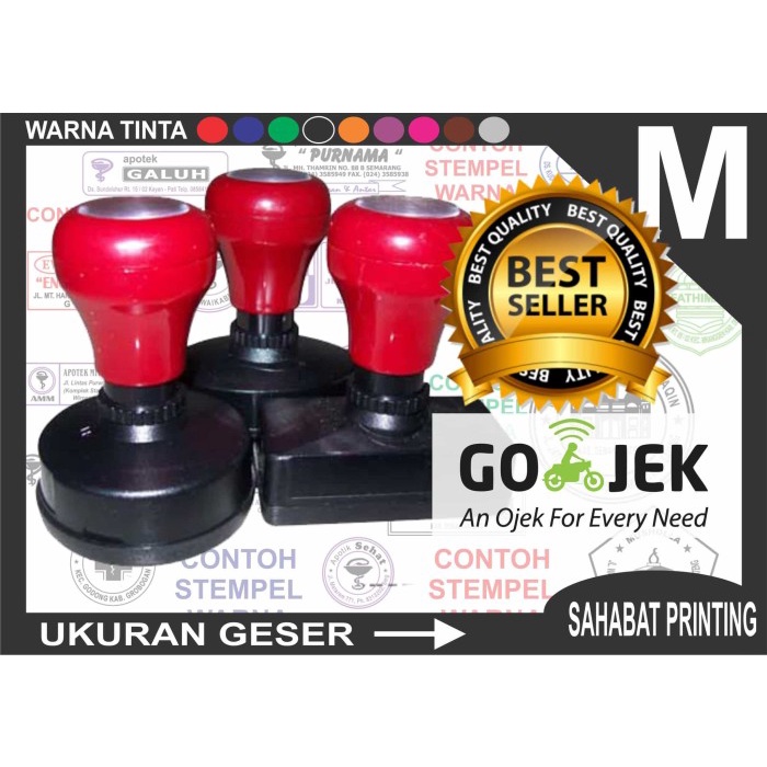 

Hot Sale Stempel Warna | Stempel Jadi Tinggal Cap Ukuran Medium Murah