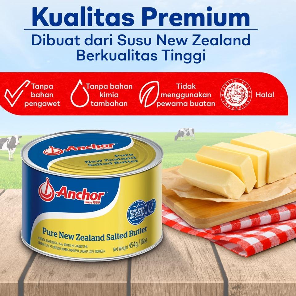 

✨11.11✨ Anchor Pure New Zealand Salted Butter 454 gr !!!