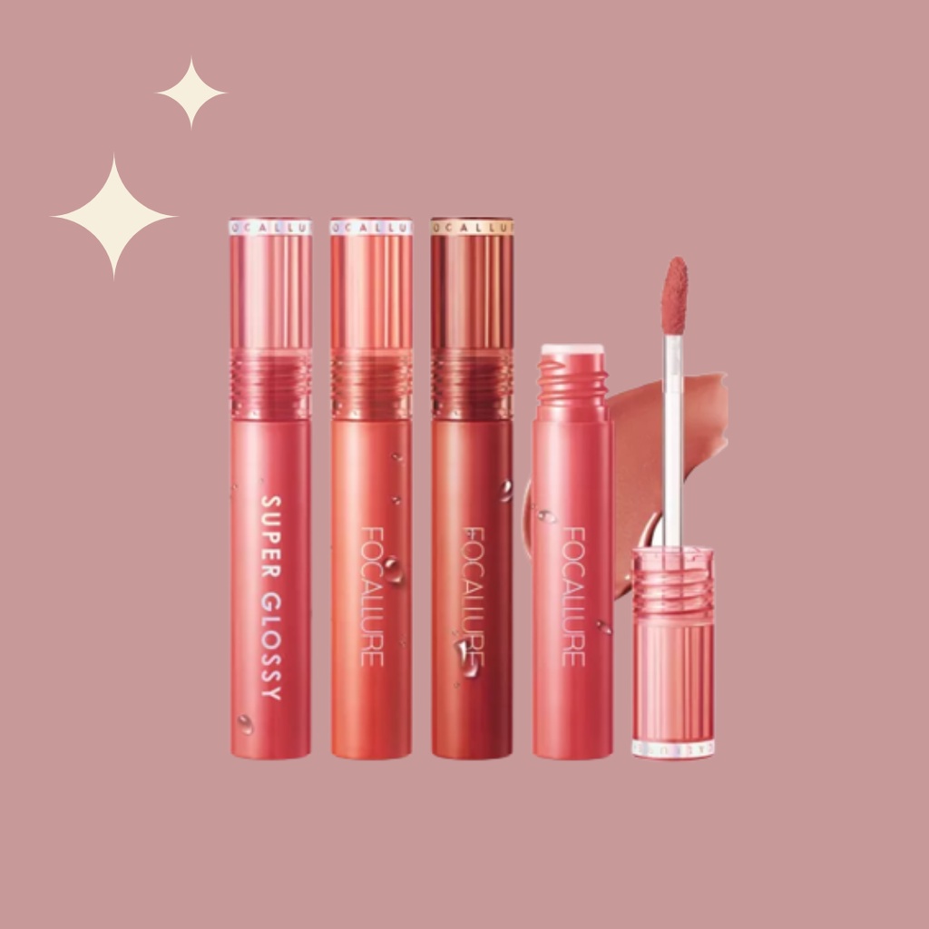 Jual Focallure Super Glossy Tint Jelly Clear Dewy FA208001 Liptint