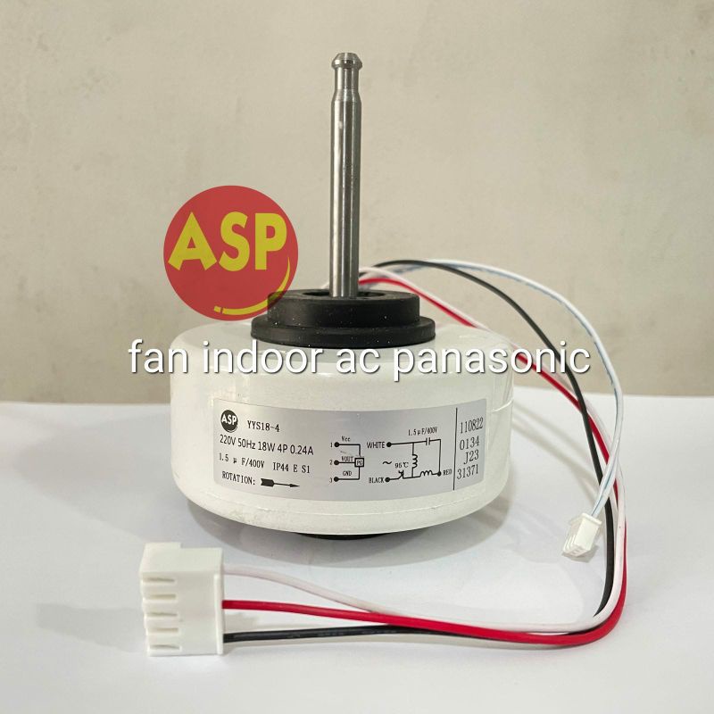 MOTOR FAN INDOOR AS TOPI 220V AC PANASONIC