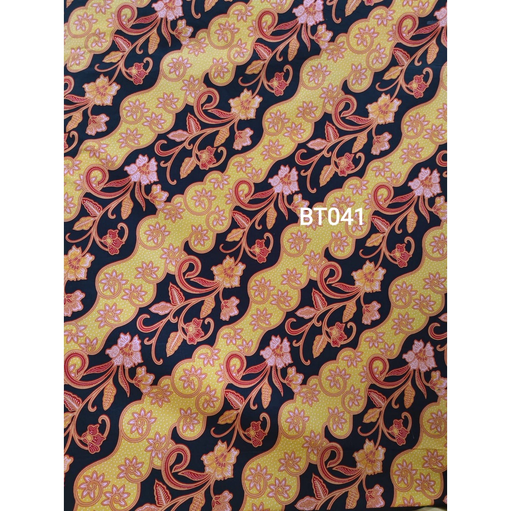 BT 041 kain batik terbaru jual meteran rollan harga per setengah meter  happychild