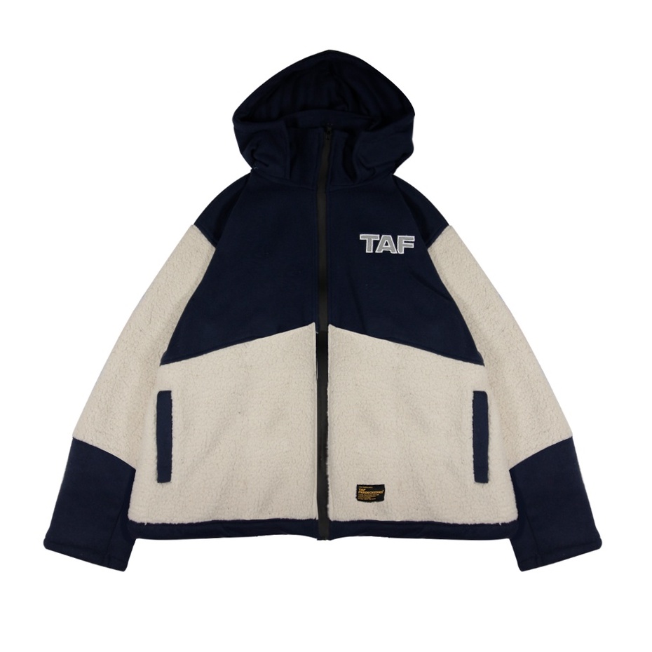 Predecessors Taf Jacket  Serwin Sherpa Blue White