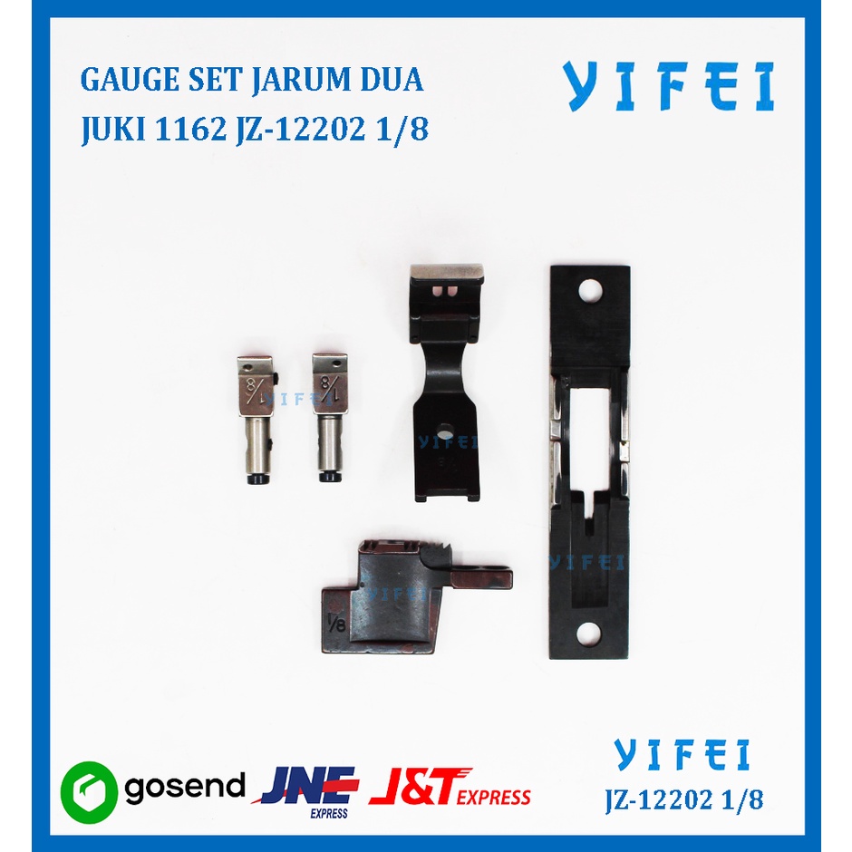 GAUGE SET JARUM DUA JUKI 1162 YIFEI-12202 1/8