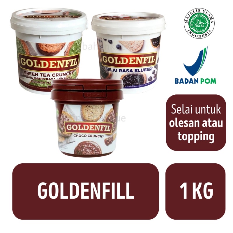 

Goldenfil Choco Crunchy / Greentea / Blueberry [1kg]