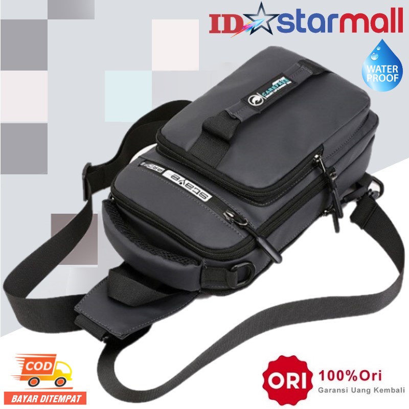 Tas Selempang Dada Import Anti Air Multifungsi Haoshuai Original Quality