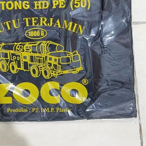 

Kantong plastik Hitam Uk 50 Tebal/ kresek HDPE