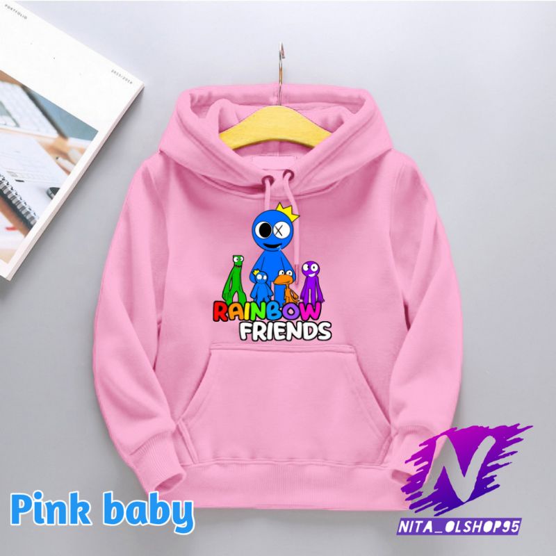 hoodie rainbow friends sweater hoodie anak raonbow friends