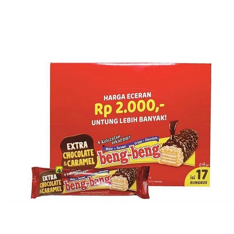 

Bengbeng Coklat 1 dus isi 17 bungkus