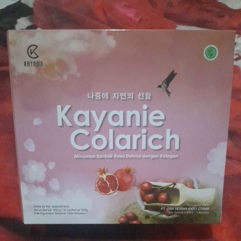 Kayanie Colarich || COLLAGEN HIGH PREMIUM ( Minuman Serbuk 1000 Manfaat )