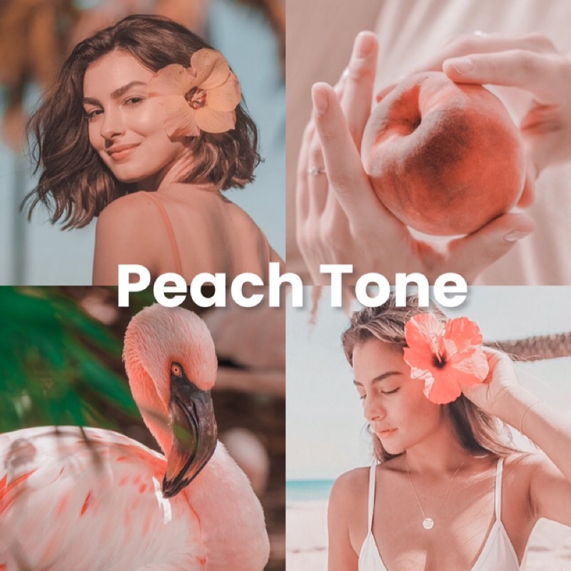 PEACH TONE PRESET LIGHTROOM (iOS &amp; ANDROID)