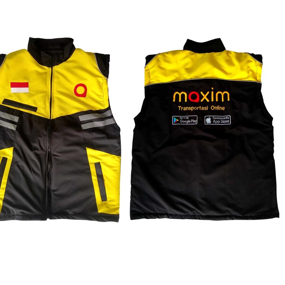 Mau Hemat?--Rompi Terbaru Maxim Driver Gratis Tas Pinggang Keren Waistbag Waterproof