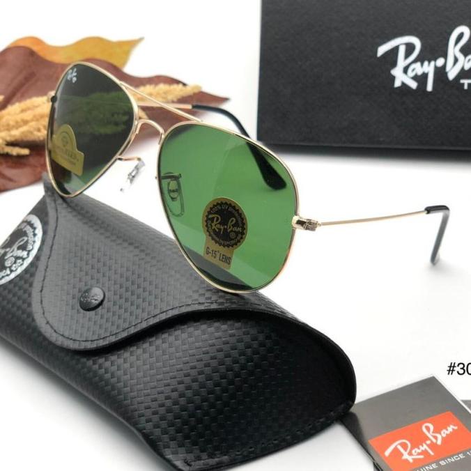 Kacamata Rayban Aviator Lensa Hard Diamond Fullset 3026