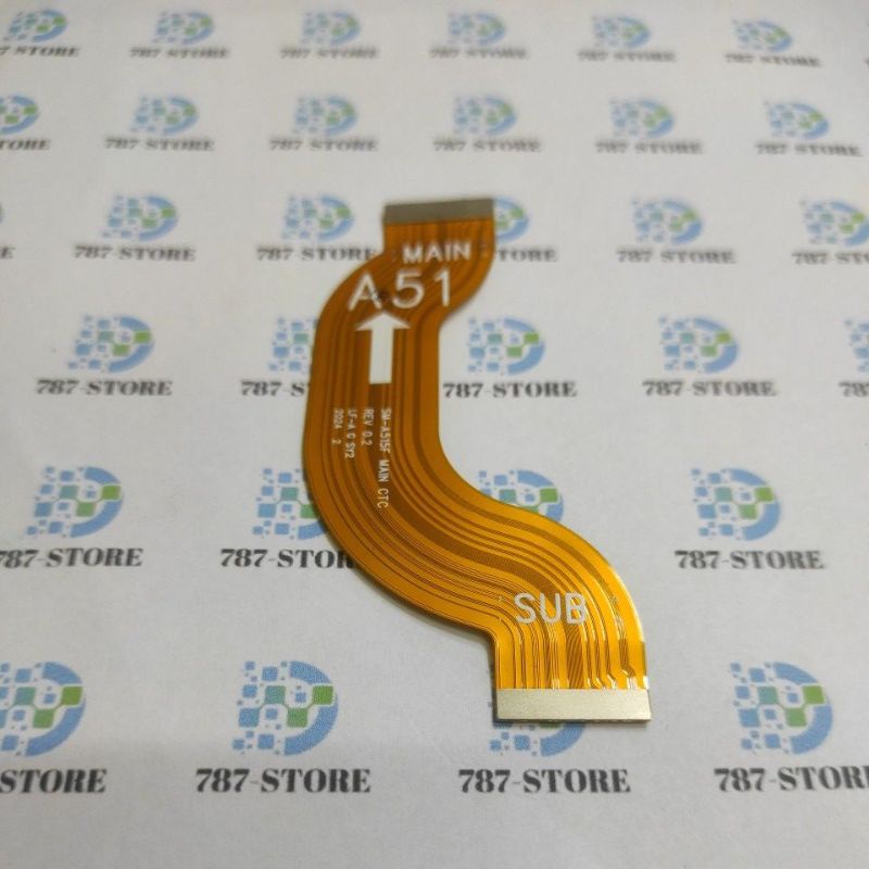 FLEXIBLE PBA MESIN TO SUBBOARD SAMSUNG A51 A515F ORIGINAL COPOTAN