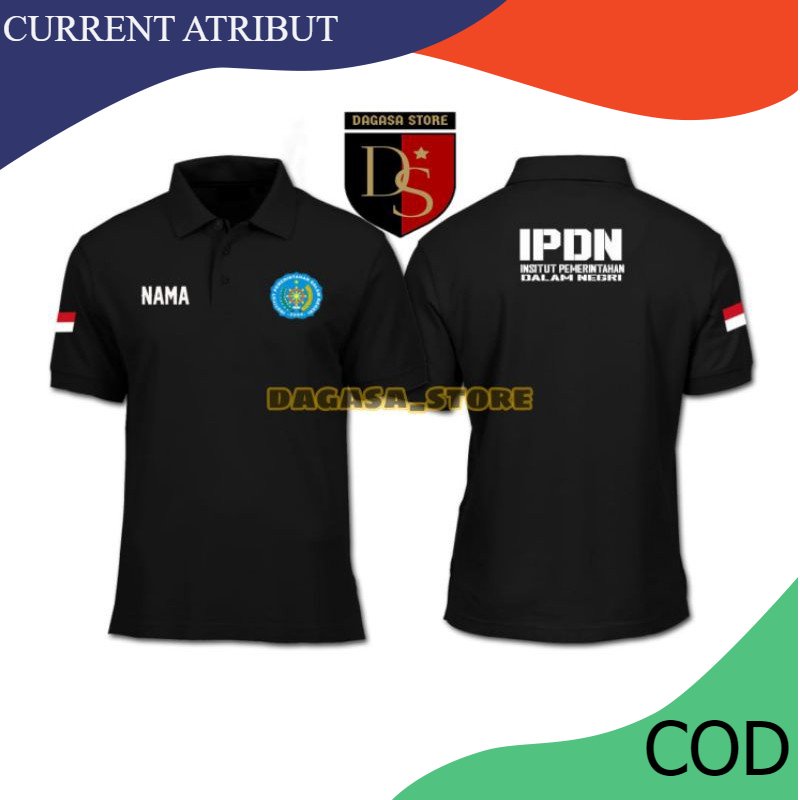 POLOSHIRT / KAOS POLO IPDN / TSHIRT KAOS BAJU POLO INSTITUT PEMERINTAHAN DALAM NEGRI TERBARU - CURRE