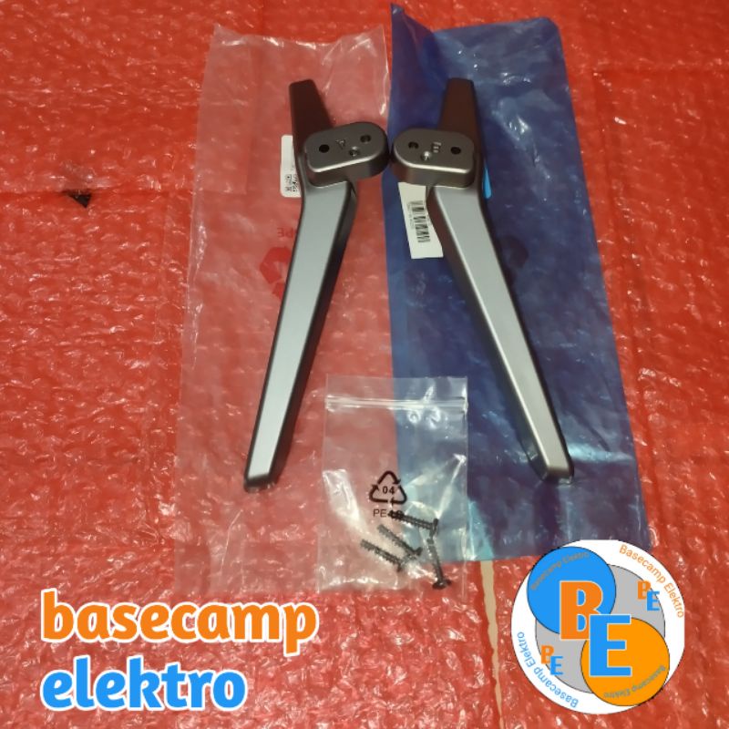 Kaki TV LED COOCAA 43S7G Android TV Frameless Design New Gress Stand TV LED COOCAA 43S7G Dudukan TV 