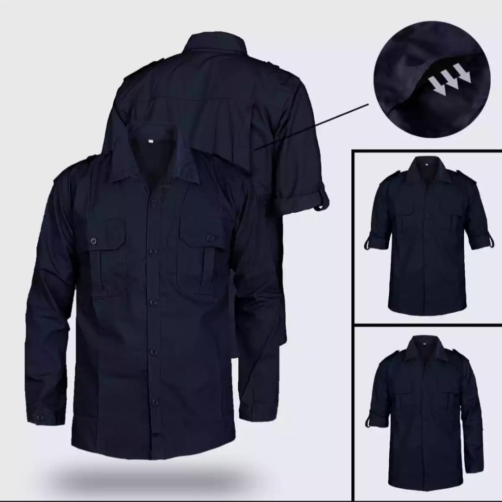 COD Kemeja PDL Lapangan Baju Kerja Outdoor Tactical Hiking Gunung Safety Lengan Panjang