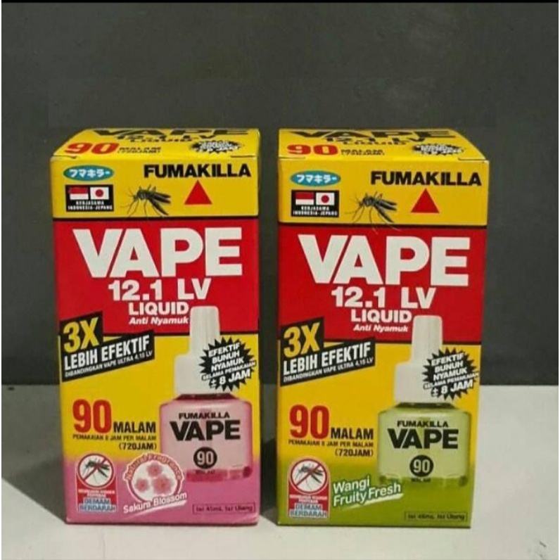 obat nyamuk Vape liquid 90 malam