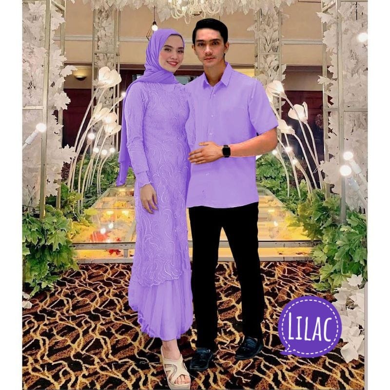 BJ - COUPLE GELARDINE KEMEJA PENDEK / UKURAN GAMIS M , L , XL , XXL KEMEJA L / GAMIS  Bahan Tile Mutiara Ruby Lapis Furing /GAMIS KONDANGAN / GAMIS COUPLE / KEMEJA PRIA BAHAN MOSCREPE LENGAN PENDEK/ KEMEJA COUPLE / GAMIS WANITA MURAH / GAMIS WISUDA/