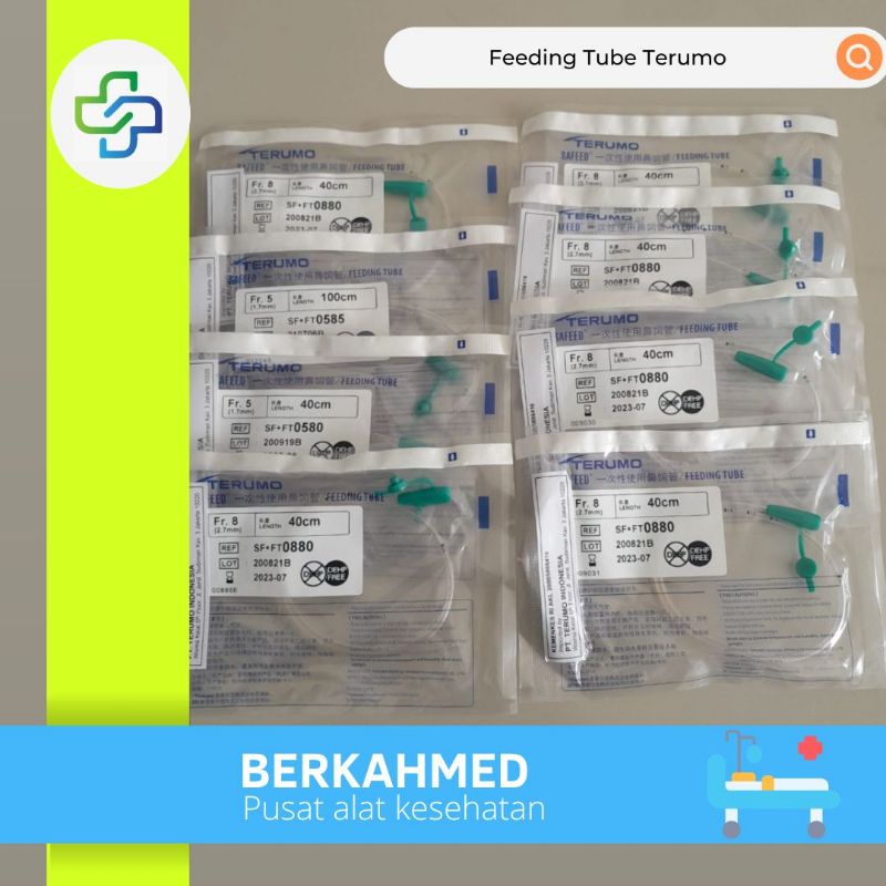 NGT Terumo Feeding Tube Selang Makan Fr 5-8