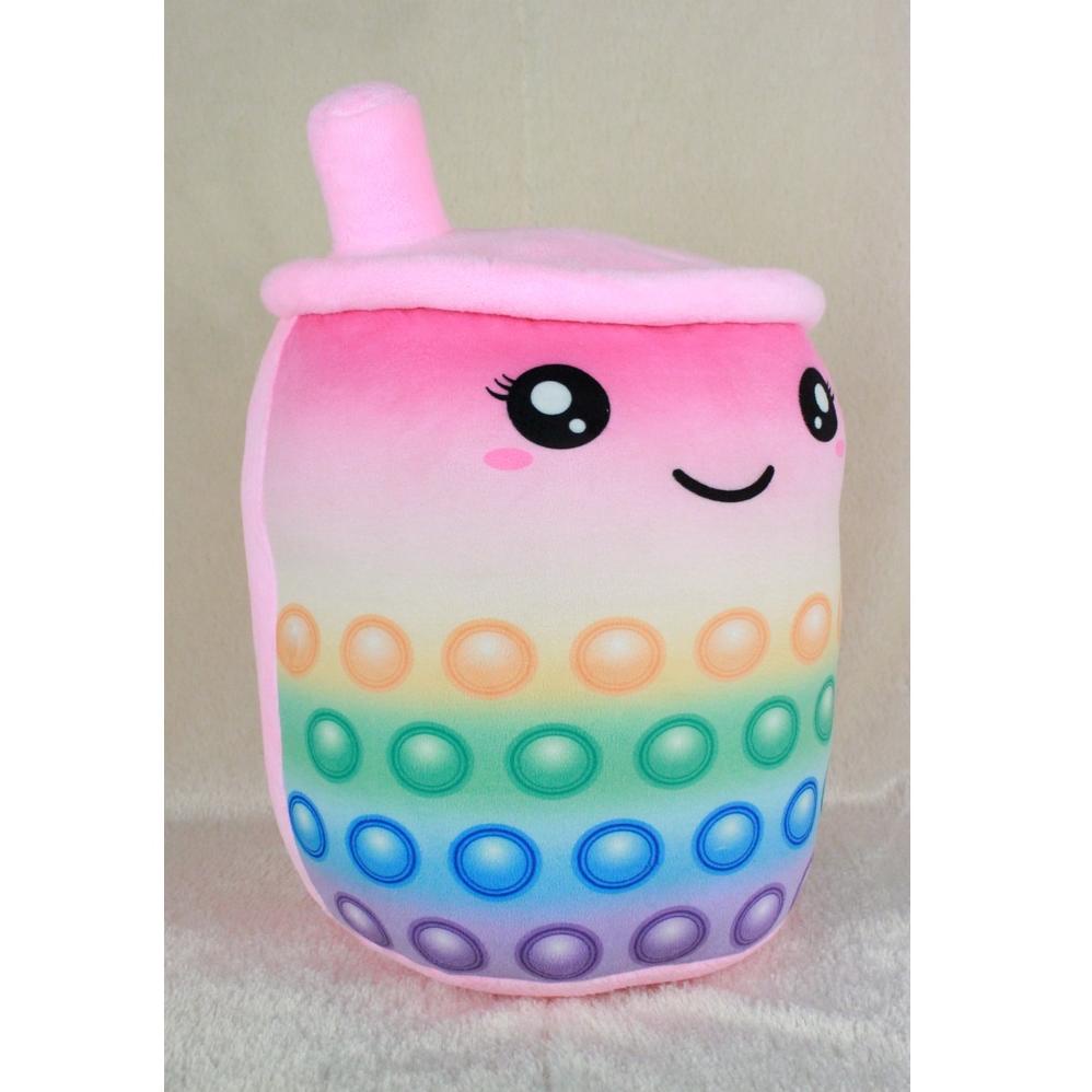 {SDJ.18Oc22c} Boneka Boba Pop It , Bantal Gentong Boba Pop It ukuran M (28cm)