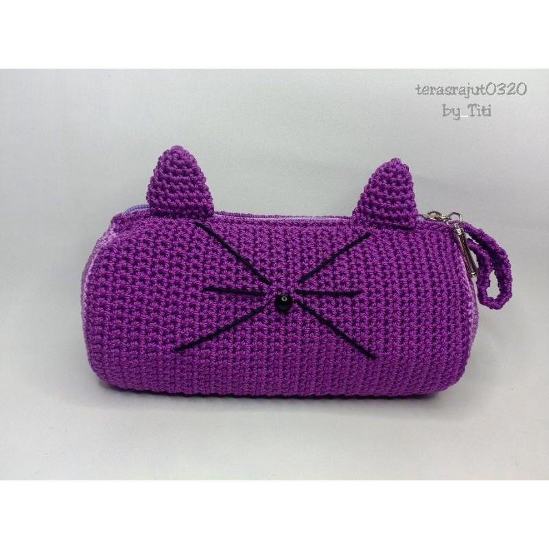 

tempat pensil motif kucing