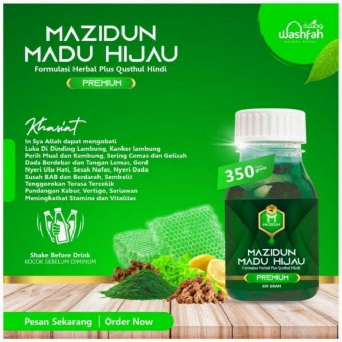 

NEW SALE MADU HIJAU MAZIDUN PREMIUM 350 GRAM STOK TERBATAS