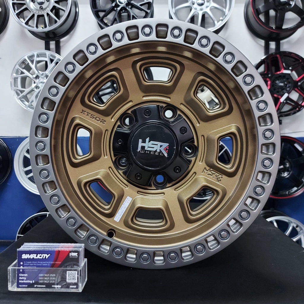 Velg Mobil R15 XTS02 R15 Pajero Fortuner Hilux Hilux Simplicity Medan Sunggal