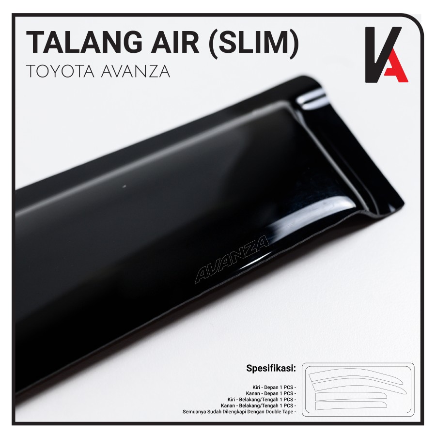 TALANG AIR PINTU MOBIL TOYOTA AVANZA LAMA MODEL SLIM HIGH QUALITY