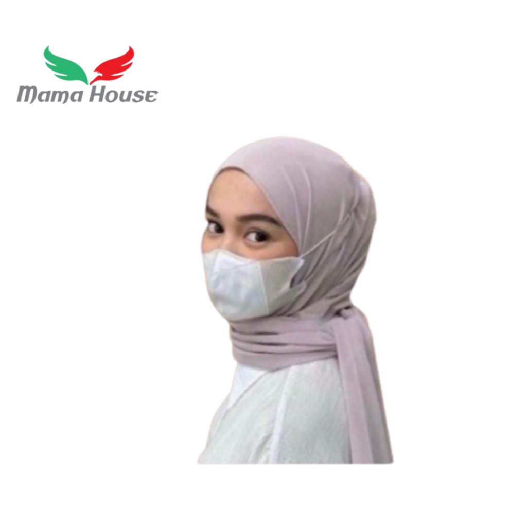[MH] Masker Duckbill Hijab Headloop 3 Ply Isi 50 Pcs