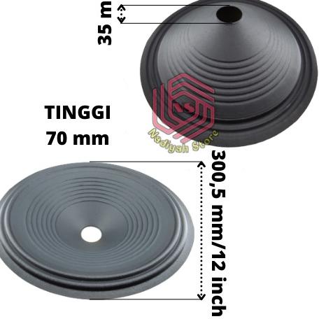 Terbaik Daun Kertas Speaker 12 Inchi Daun Speaker Fullrange Daun Spiker