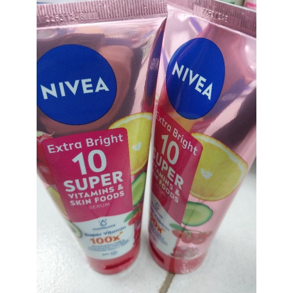 NIVEA EXTRA BODY SERUM 10 SUPER VITAMIN &amp; SKIN FOODS SERUM 180ML