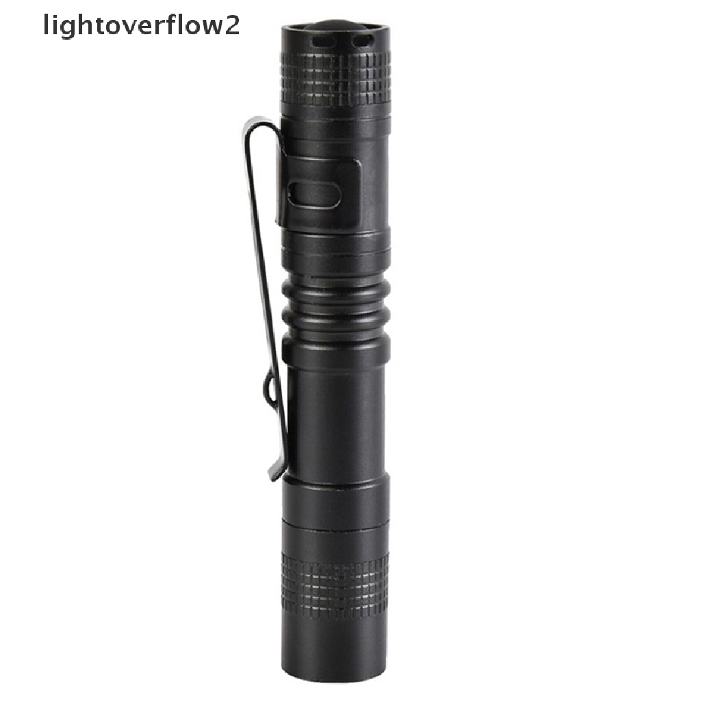 (lightoverflow2) Xpe-r3 Lampu Senter LED Mini Bentuk Pulpen Untuk Camping Outdoor