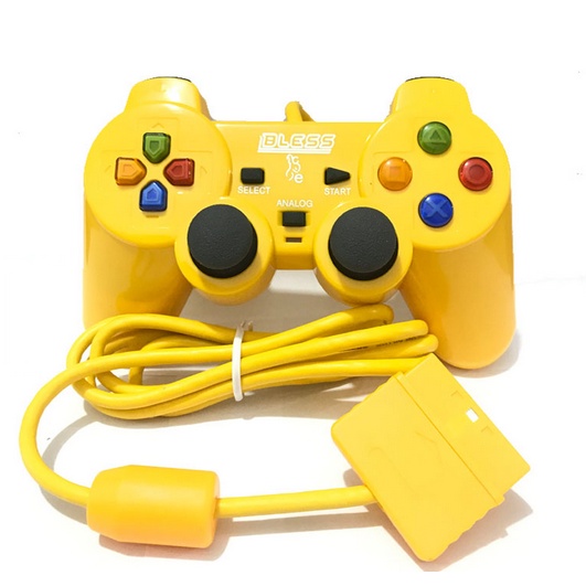 Stick Ps2 Serat Warna Kuning