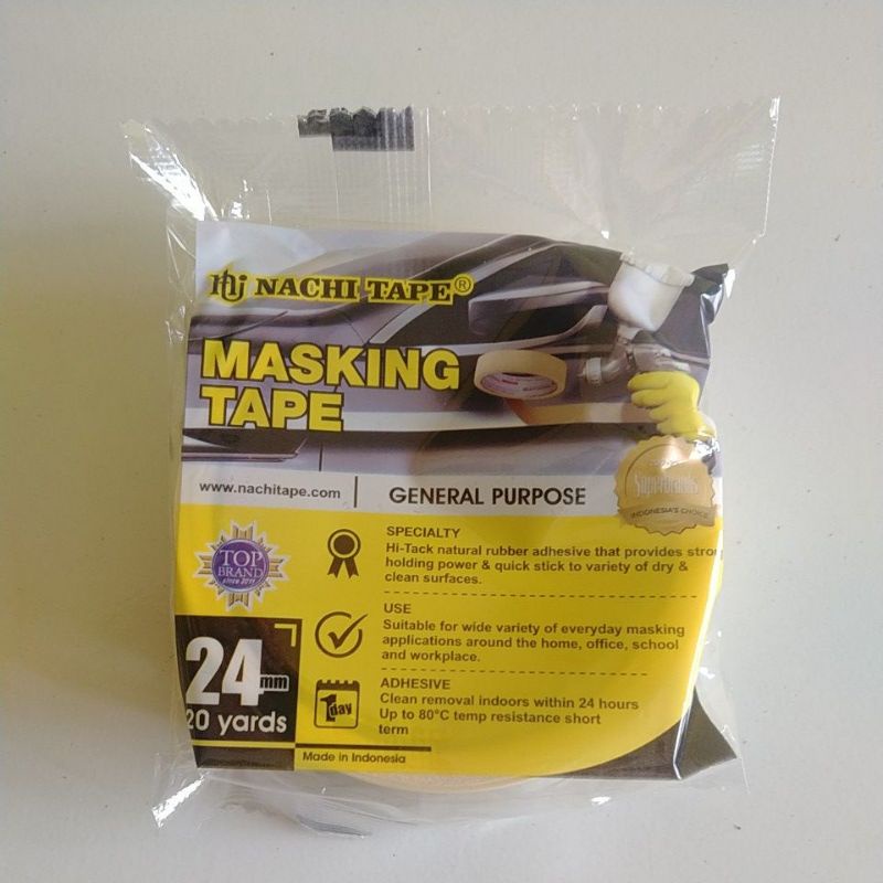 

Masking Tape / Lakban Kertas Nachi 24mm x 20y