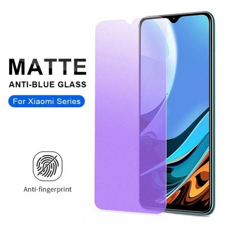 Realme C15 TG BLUE TEMPEREDGLASS CERAMIC MATTE BLUE ANTI RADIASI Realme C15