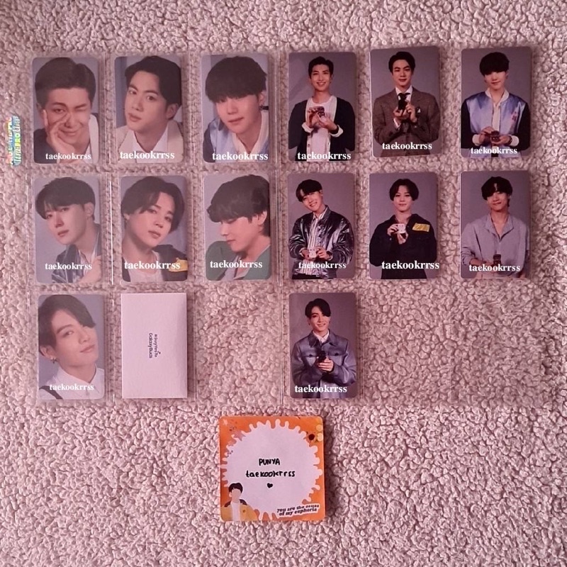 BTS Samsung Photocard 2021 S20 (PC Samsung Phone) (PC Samsung Buds) (BTS PC Lamaran) (BTS Samsung RM