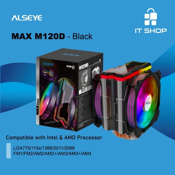 Alseye Fan Processor 4 Pipa MAX M120D RGB Alseye