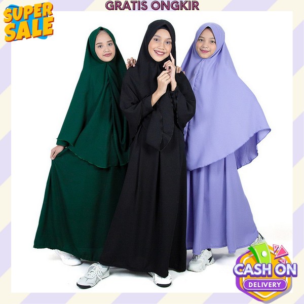 Gamis Anak Perempuan Syari Gsmis Ank Cewek Bju Ghamis Kids Setelan Gamis Anak Perempuan Tanggung Ste