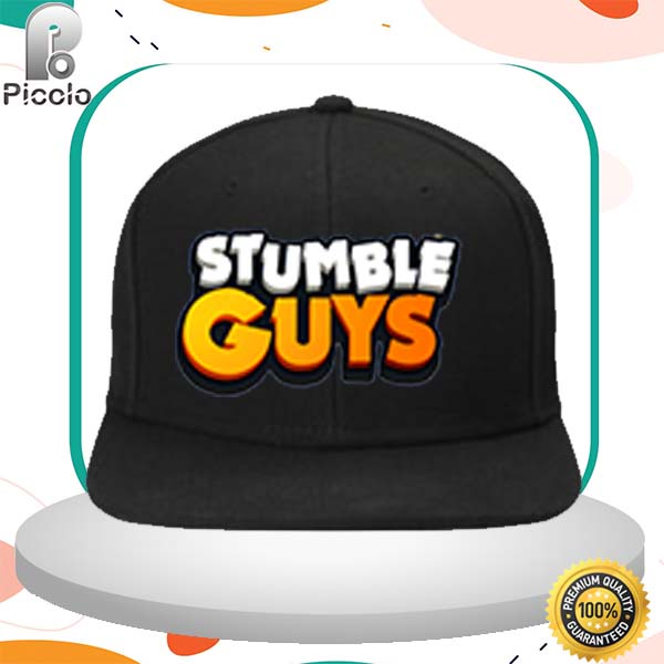 topi anak snapback stumble guys bahan premium