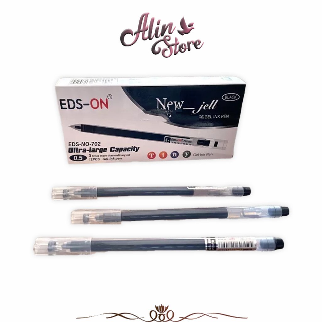 

Pulpen Gel 0,5 mm Eds - On 702