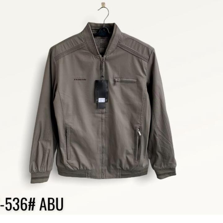High Quality--jaket bomber katun DHT bolak balik import