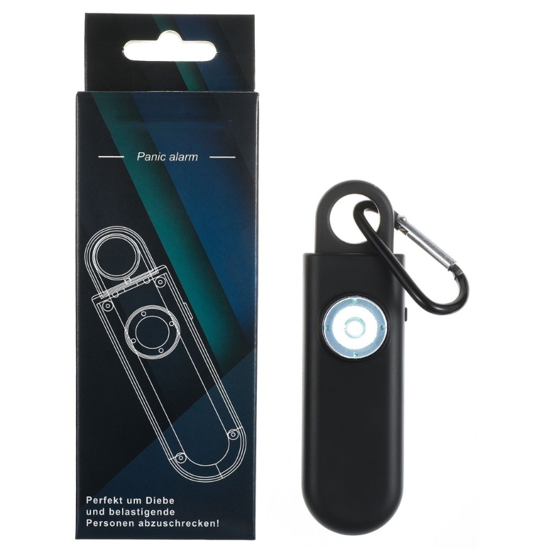 Zzz Gantungan Kunci Dengan Sirene Alarm 120dB Dapat Dipakai Ulang