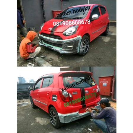 bodykit daihatsu ayla m sporty