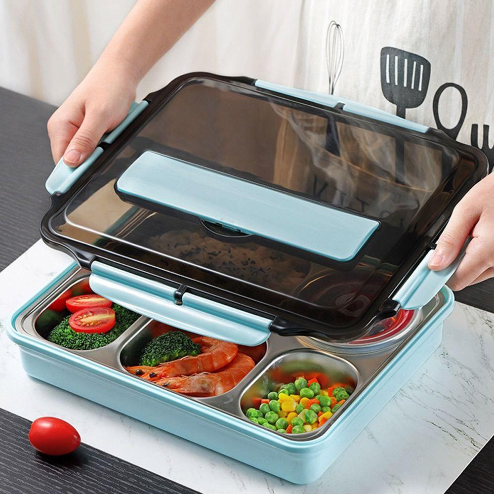 Top Insulation Lunch Box Seal Thermal Insulation Kotak Makan Kerja Persegi