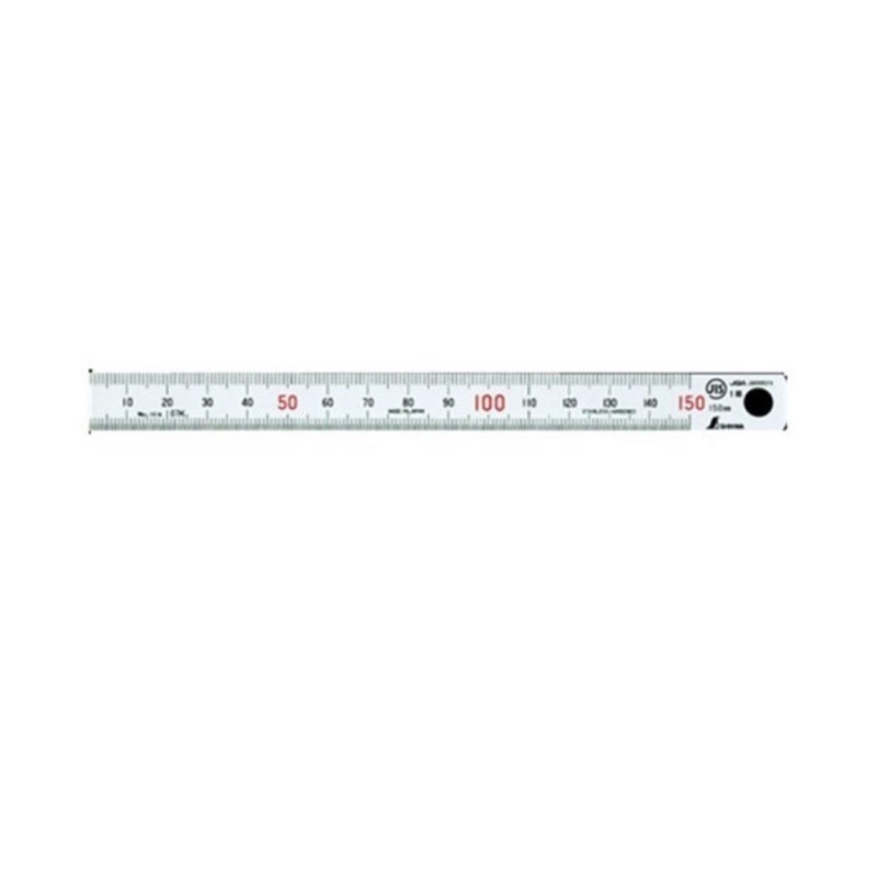 

Shinwa Penggaris 60cm Stainless Steel Rule Hard Chrome JIS 13021