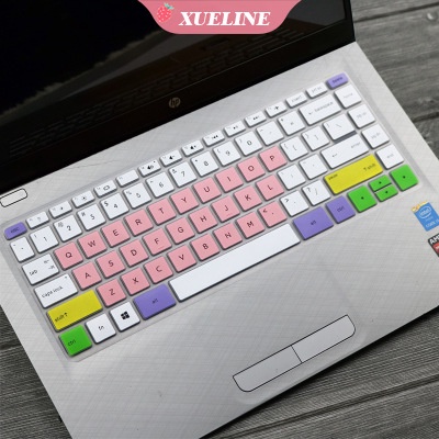 Stiker Pelindung Keyboard HP TPN-Q221 14 &quot;Bahan Silikon Lembut Anti Air Aneka Warna (ZXL)