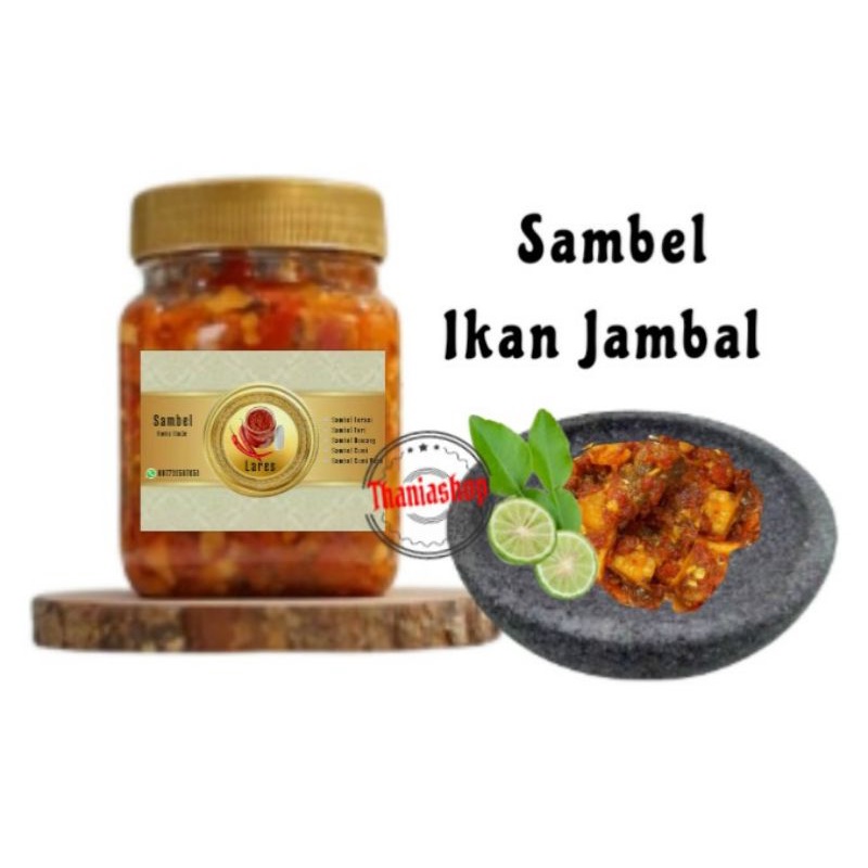 

Sambel Ikan Jambal 200 gr