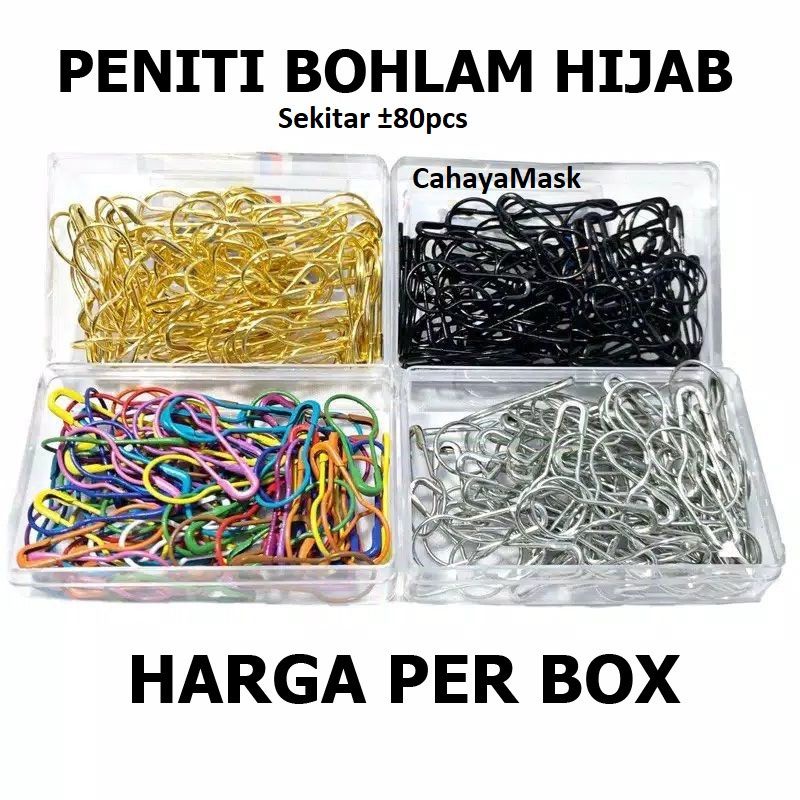 Peniti jilbab / peniti bohlam