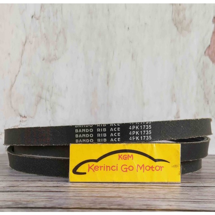 BANDO VAN BELT 4PK 1735 RIB BELT TALI KIPAS 4PK-1735 FAN BELT ALUR