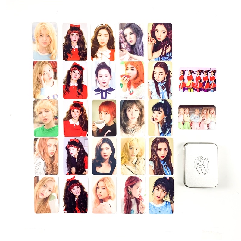[sharing] Red Velvet 8th Anniversary MD - Repackage Photocard Set